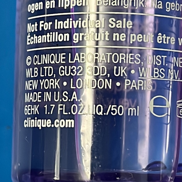 Clinique take the day off make up remover lashes , lips , lids 🌟NEW 1.7oz/50ml - Picture 3 of 4